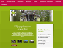 Tablet Screenshot of ferienwohnung-thale-harz.de